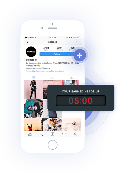 Earn time activity