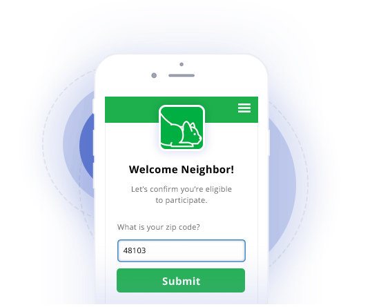 Zip code gate